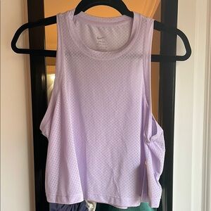 Nike One dry fit tank Classic Breathe lilac color